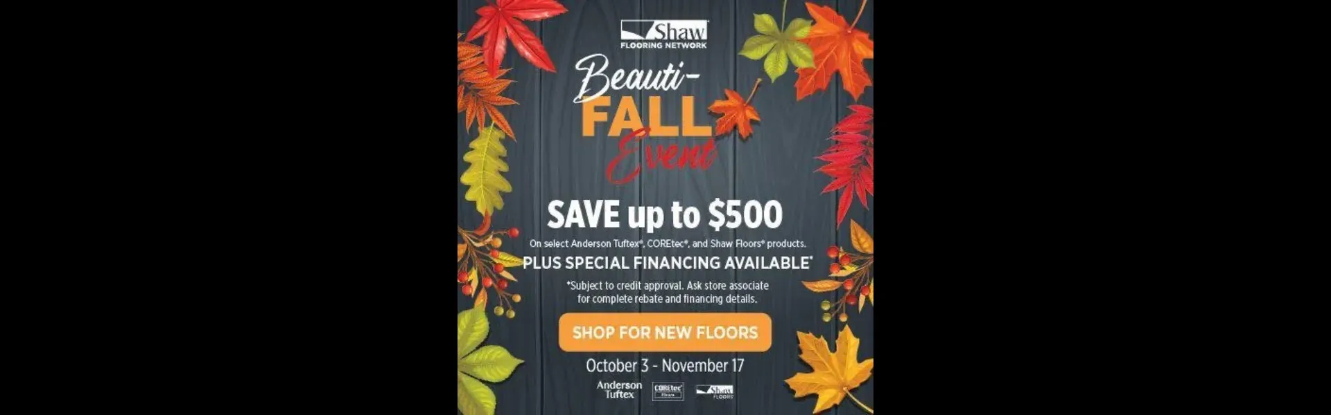 Shaw Flooring Sale